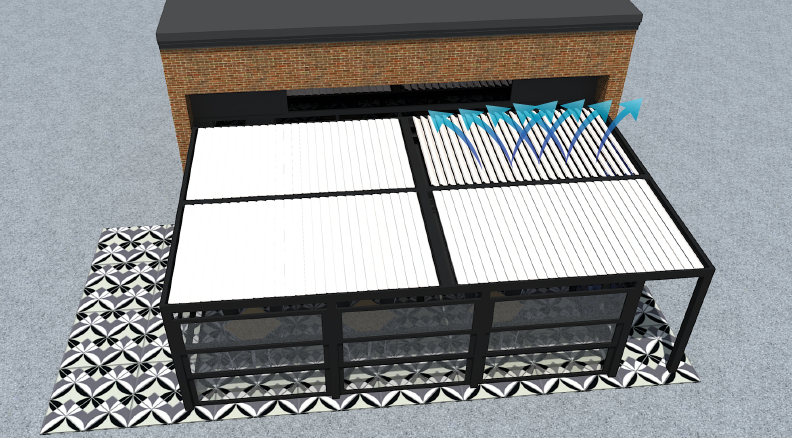 COVID air exchange roof vent